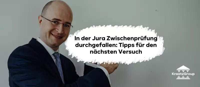 In der Jura Zwischenprüfung durchgefallen: Tipps für den nächsten Versuch​