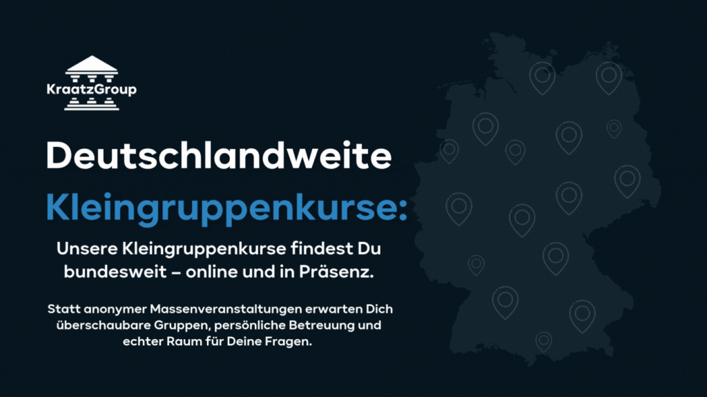 Deutschlandweite Kleingruppenkurse ab Herbst 2025 bei der Kraatz Group.