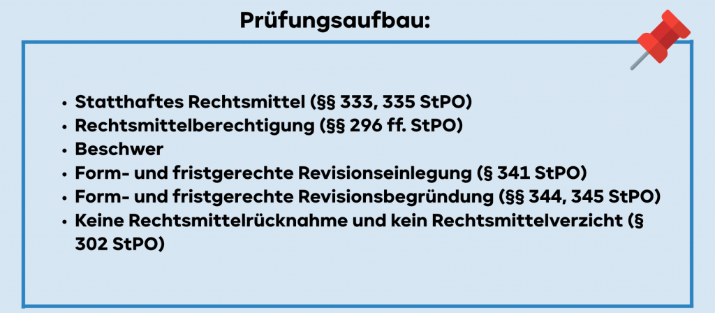 Prüfungsschema Revision