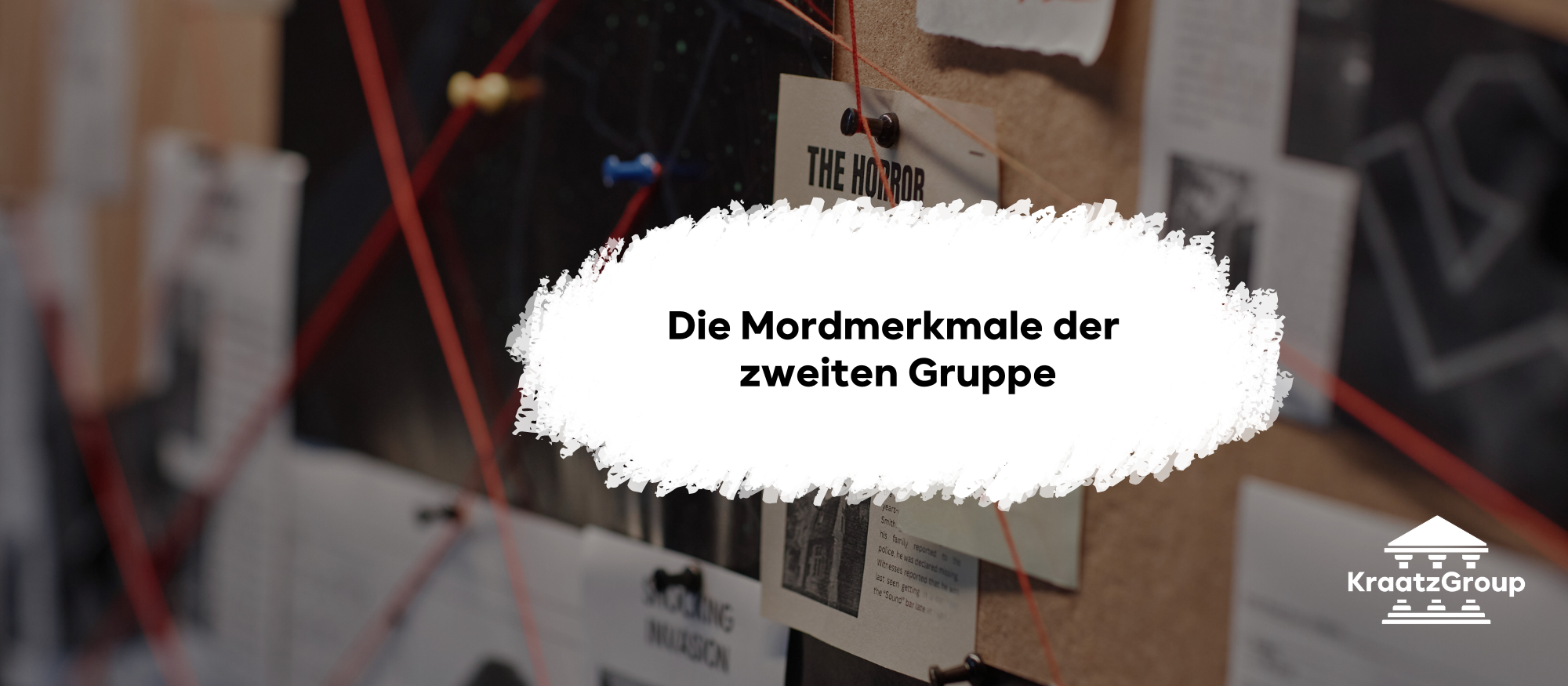 Die Mordmerkmale der zweiten Gruppe