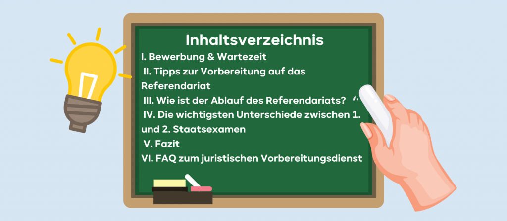 Ablauf Referendariat Jura