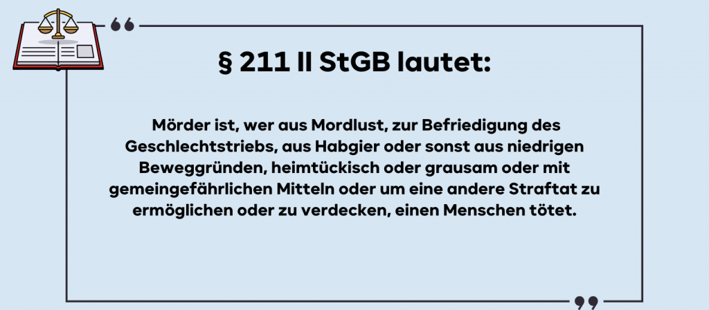 Wortlaut § 211 StGB
