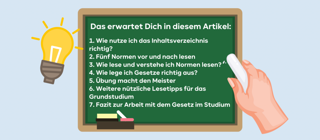 Das Gesetz verstehen: die Arbeit mit Gesetzestexten. Leitfaden zum effektiven Umgang mit Gesetzestexten.