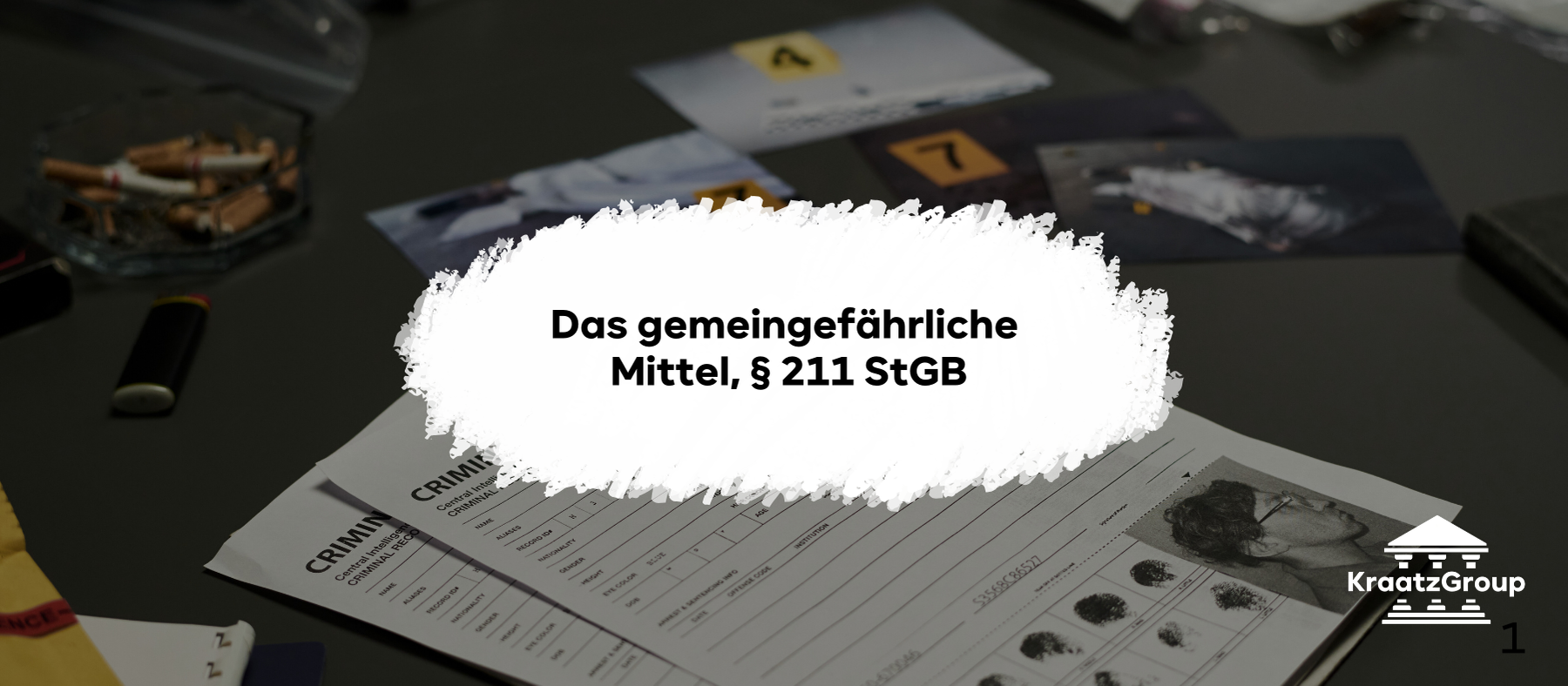 Das gemeingefährliche Mittel, § 211 StGB