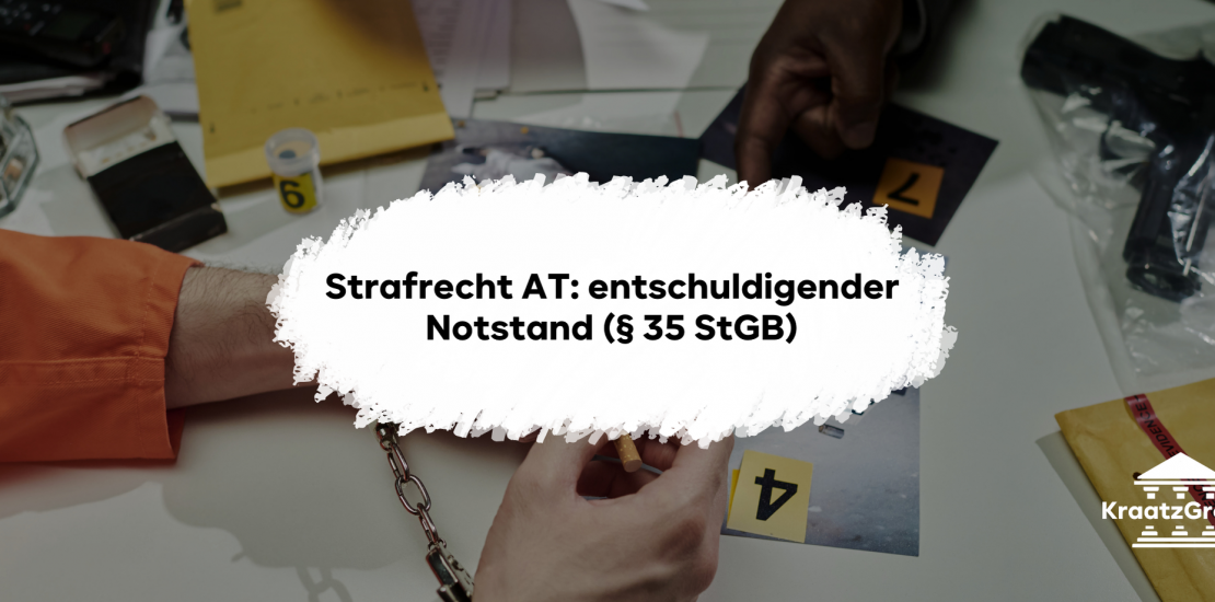 Erfahre mehr über den entschuldigenden Notstand gemäß § 35 StGB. Wann ist eine rechtswidrige Tat bei Gefahr für Leben, Leib oder Freiheit des Täters entschuldigt?
