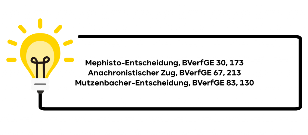 Art. 5 Abs. 3 S. 1 GG