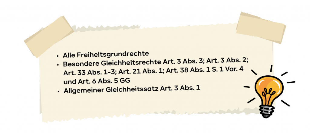 Gleichheitsgrundrechte