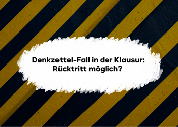 Rücktrittsprüfung Strafrecht