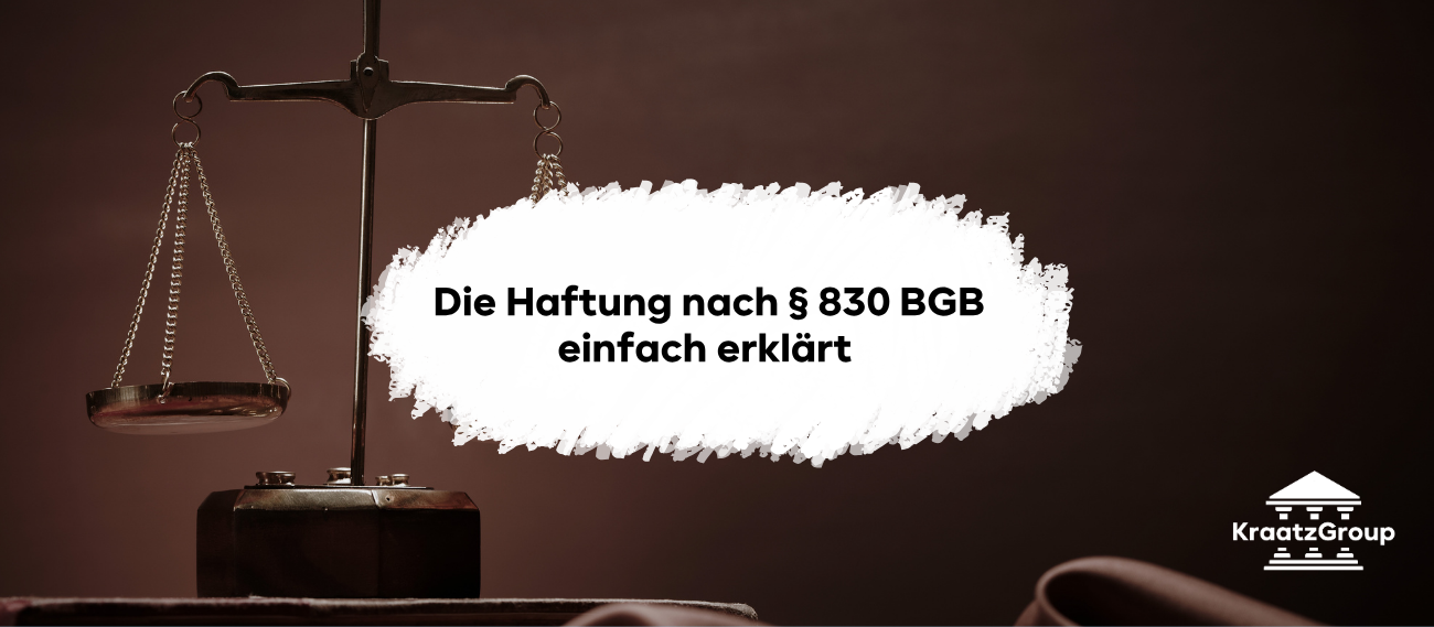 § 830 BGB erklärt