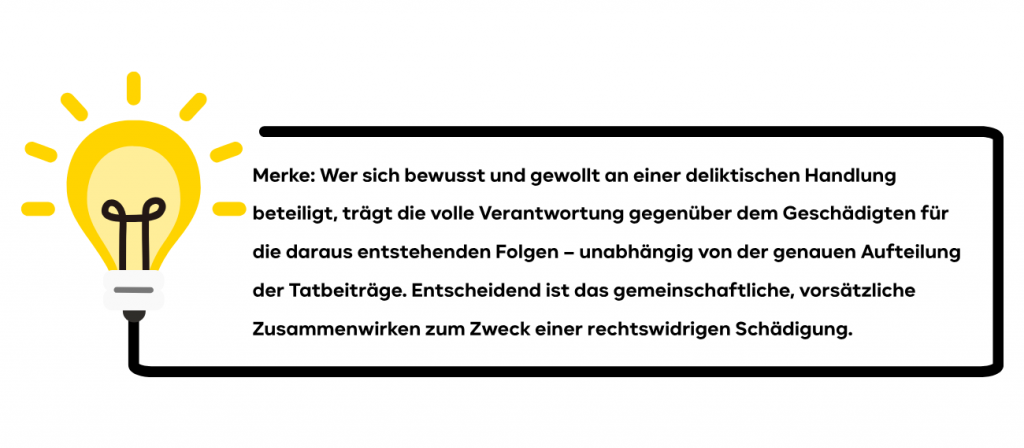 Ausgleichsanspruch zwischen A und B 