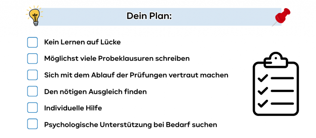 Plan Prüfungsangst