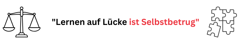 Lernen auf Lücke
