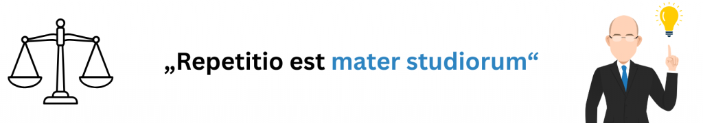 „Repetitio est mater studiorum“