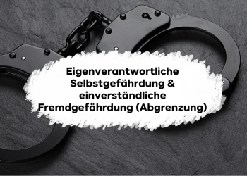 Selbstgefährdung vs. Fremdgefährdung im Kontext der objektiven Zurechnung. Wir beleuchten den Unterschied und die Strafbarkeit im StGB.