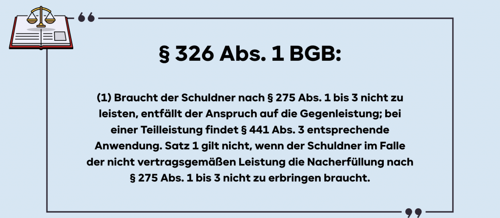 326 Abs. 1 BGB