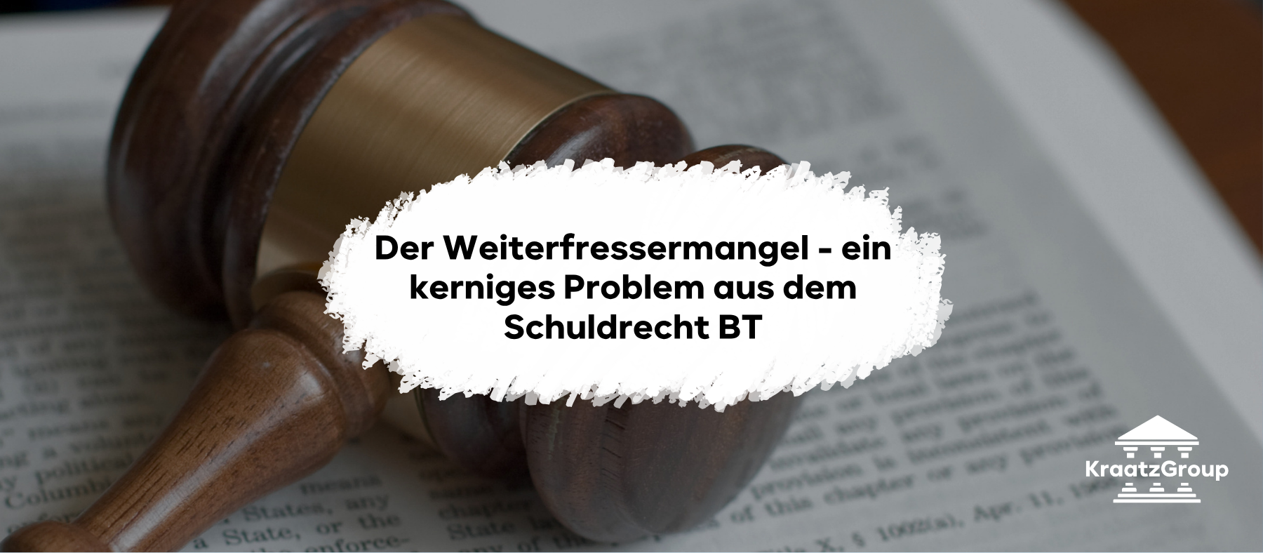 Der Weiterfressermangel: Ein kerniges Klassikerproblem, das es in sich hat. Wir gehen durch alle Anspruchsgrundlagen und geben klausurtaktische Tipps für das Examen