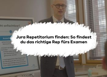 Du suchst ein Jura Repetitorium? So findest du das Rep, das zu dir passt: Arten im Vergleich, 7 Kriterien, Checkliste und typische Fehler.