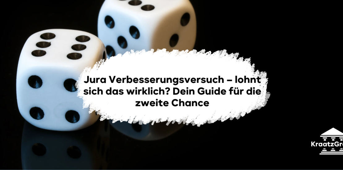 Mit der Examensnote unzufrieden? Ob sich ein Jura Verbesserungsversuch lohnt, welche Regeln gelten und wie du dich richtig vorbereitest – der Guide.